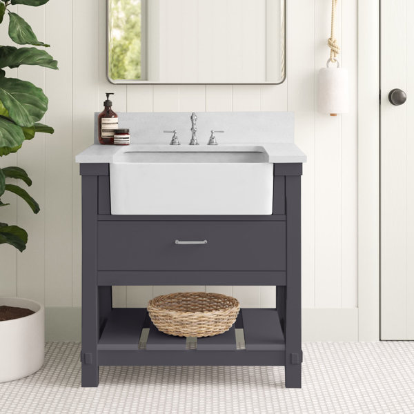 Sand & Stable Emilee 30" Single Bathroom Vanity Set & Reviews Wayfair